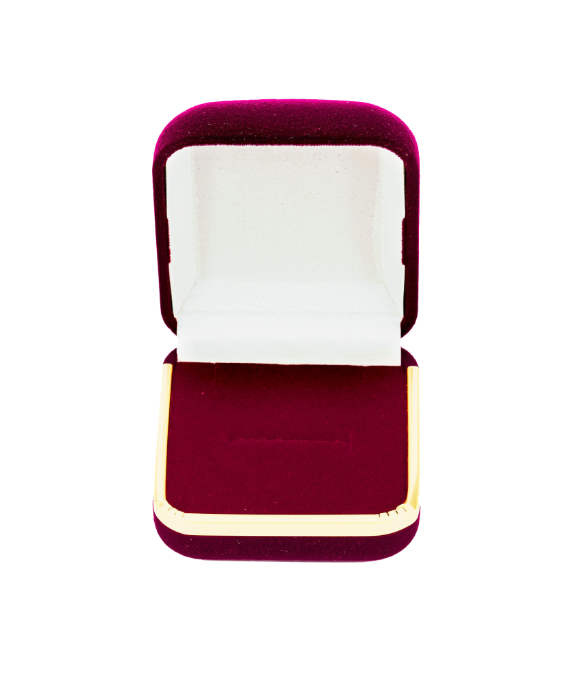 Kvadrātveida kastīte, ķiršu krāsā - Goldinga