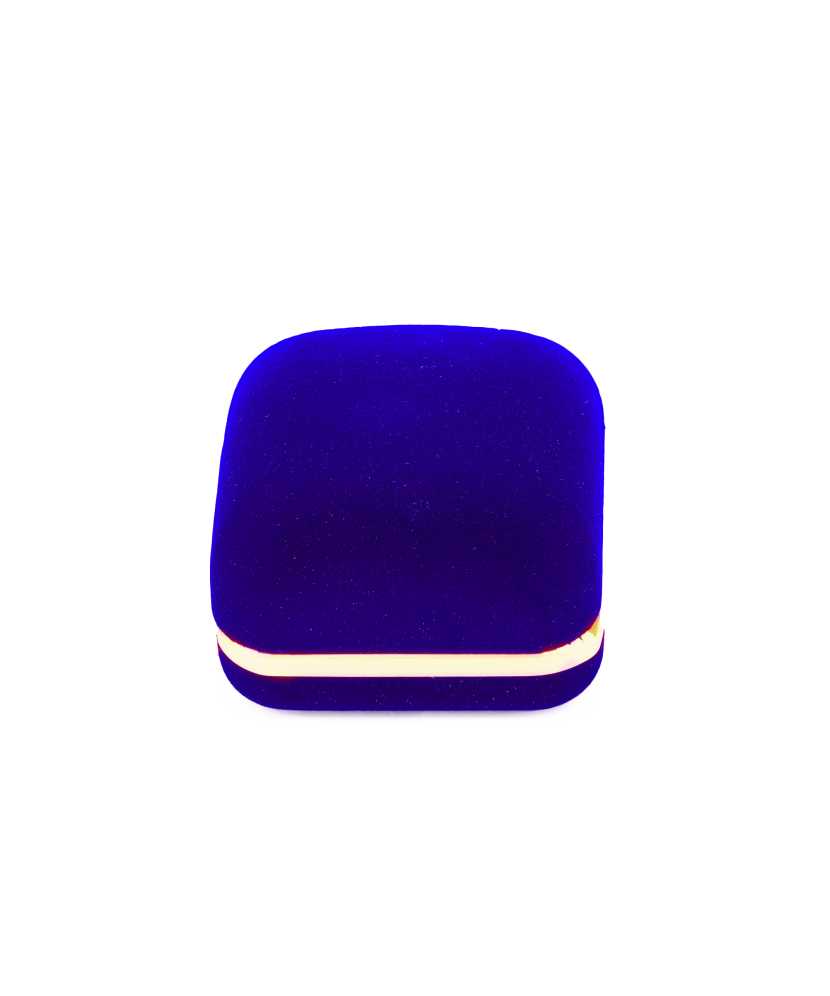 Kvadrātveida kastīte, zila - Goldinga