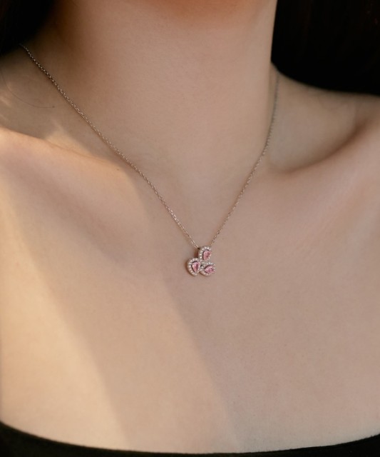 Sudraba ķēdīte ar cirkonija piekariņu - Goldinga