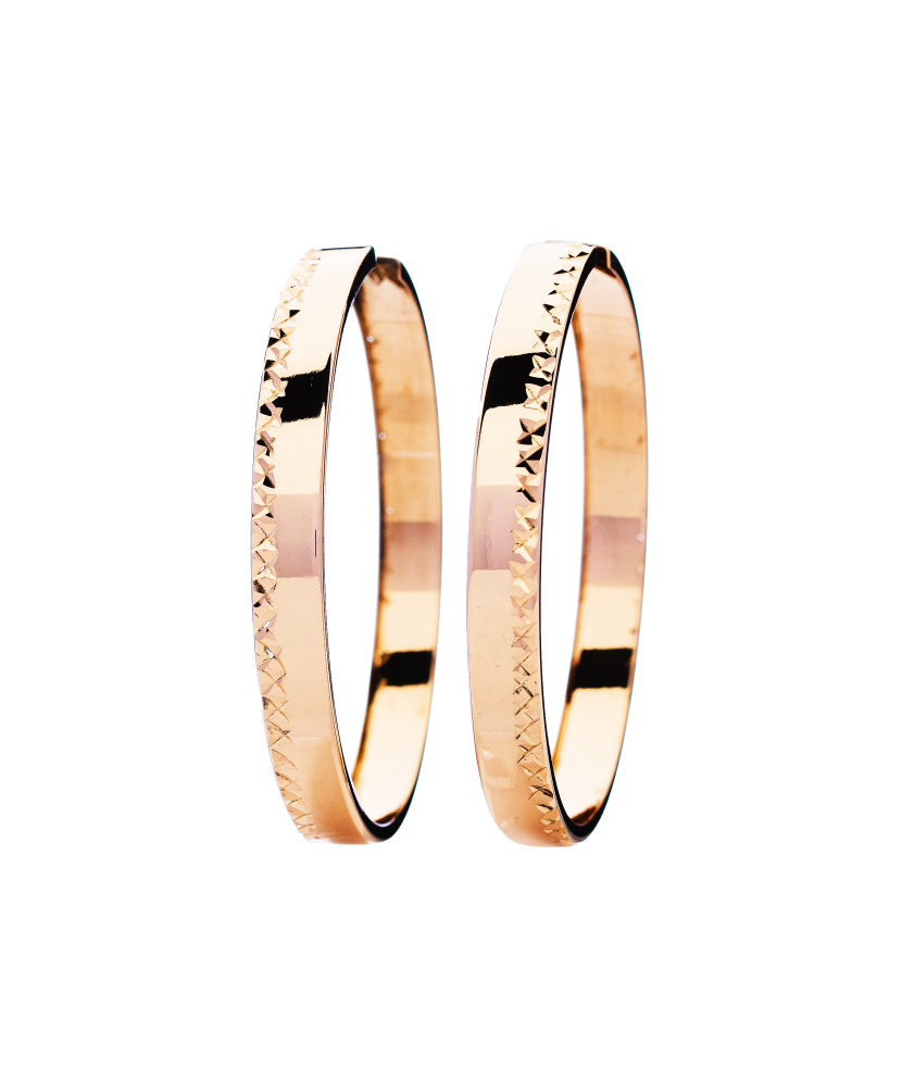 Zelta auskaru komplekti 42mm - Goldinga