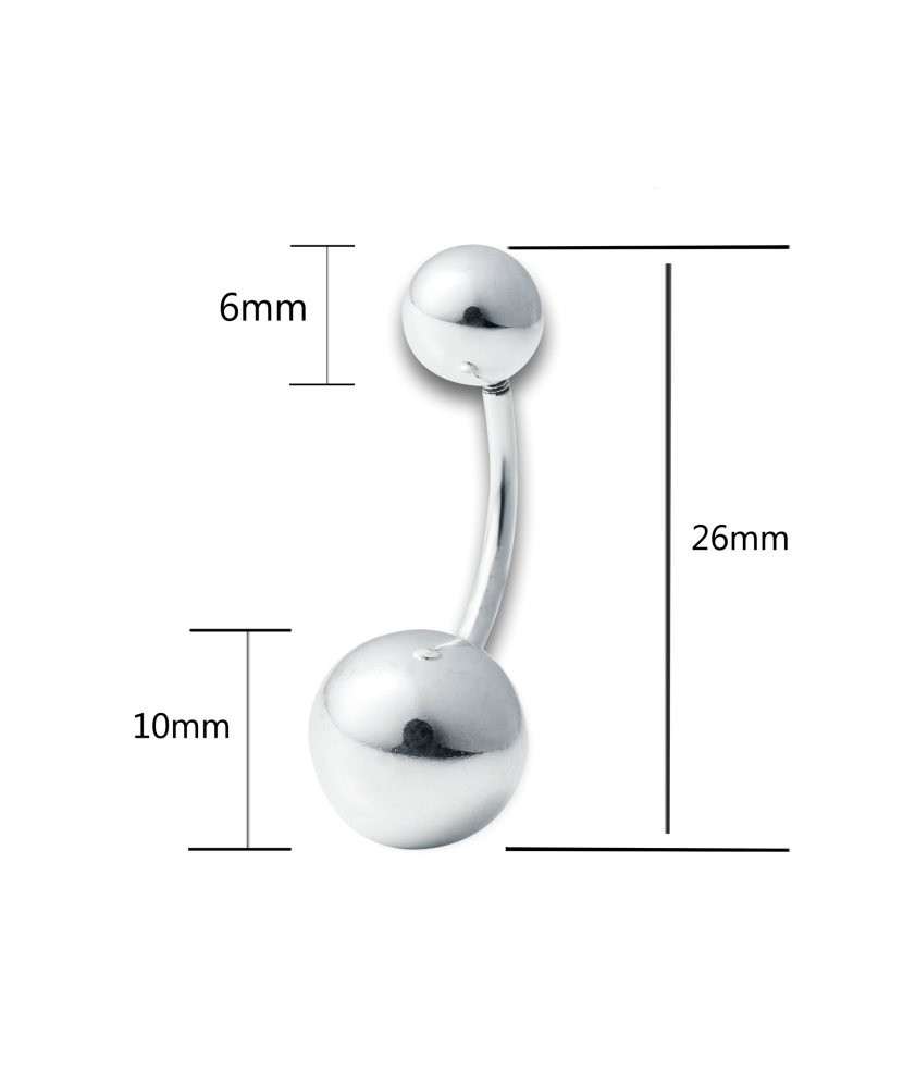 Sudraba auskars nabā - Goldinga