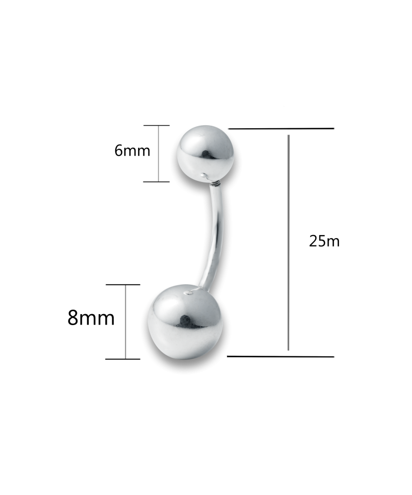 Sudraba auskars nabā - Goldinga