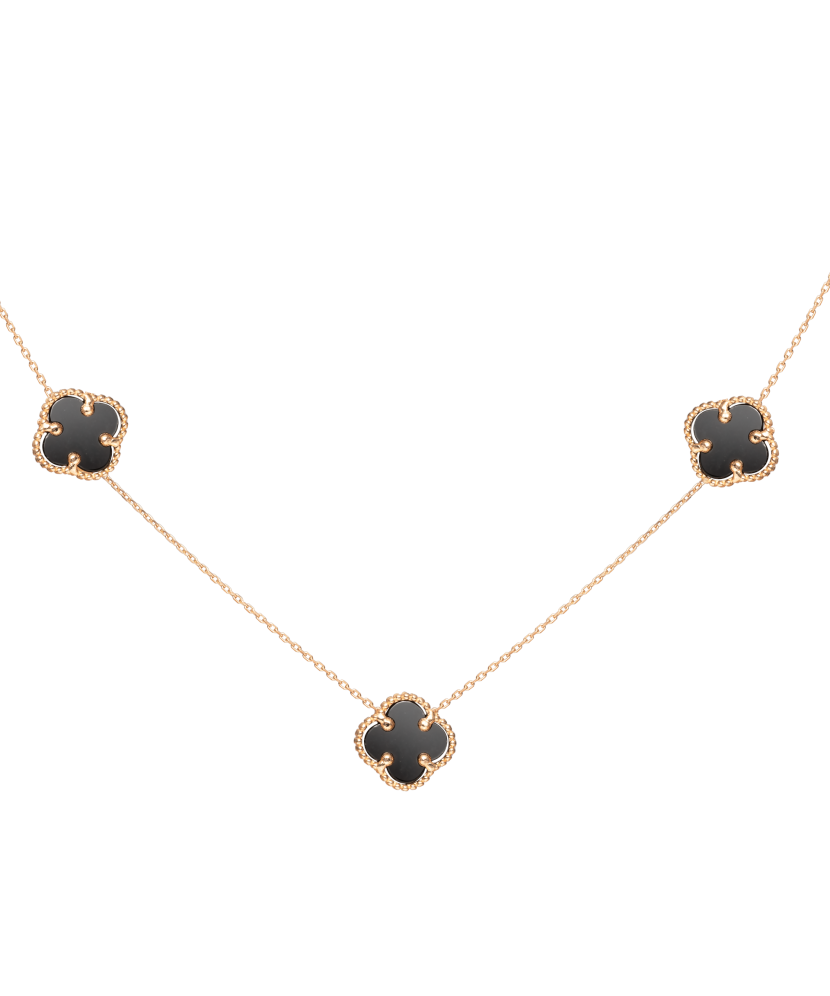 золотая цепочка с подвесками