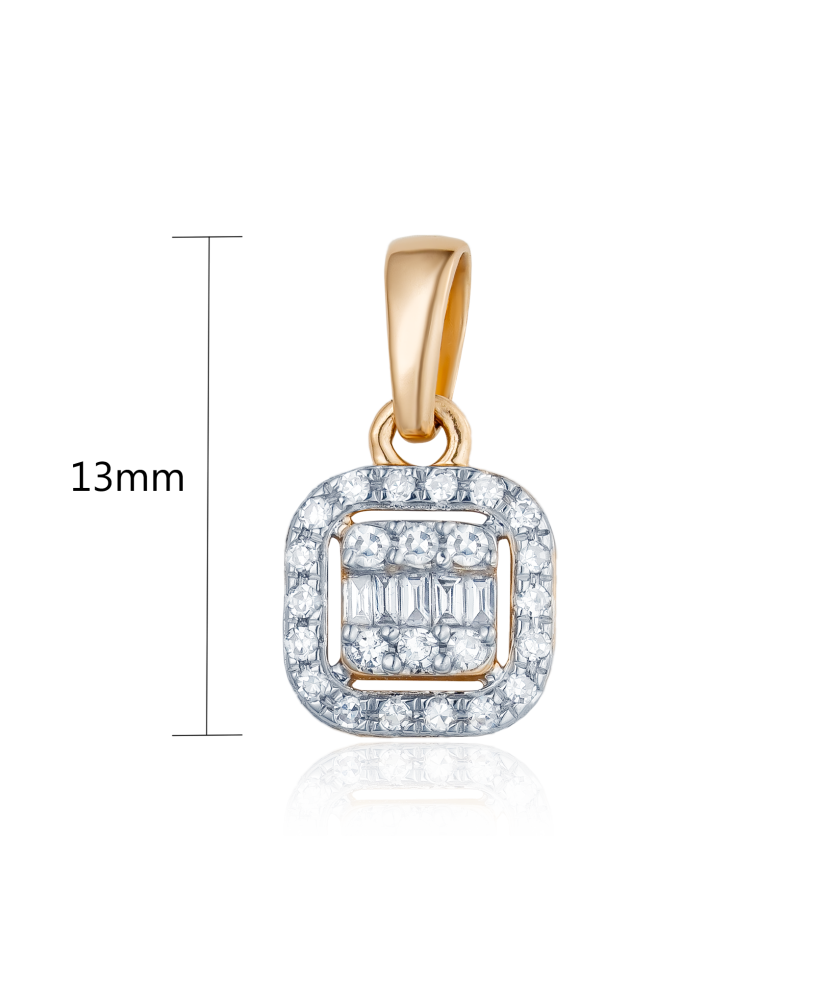 Zelta piekariņš ar briljantiem - Goldinga