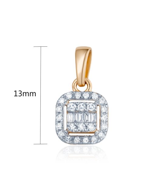 Zelta piekariņš ar briljantiem - Goldinga