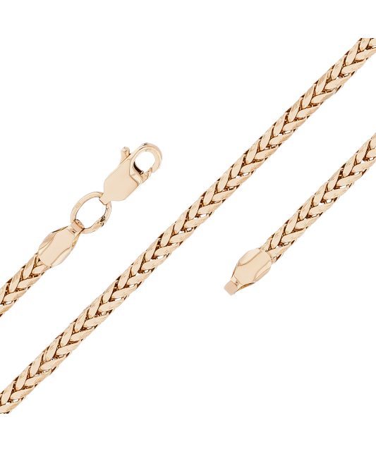 Zelta ķēdīte "Spiker" 2,8mm - Goldinga