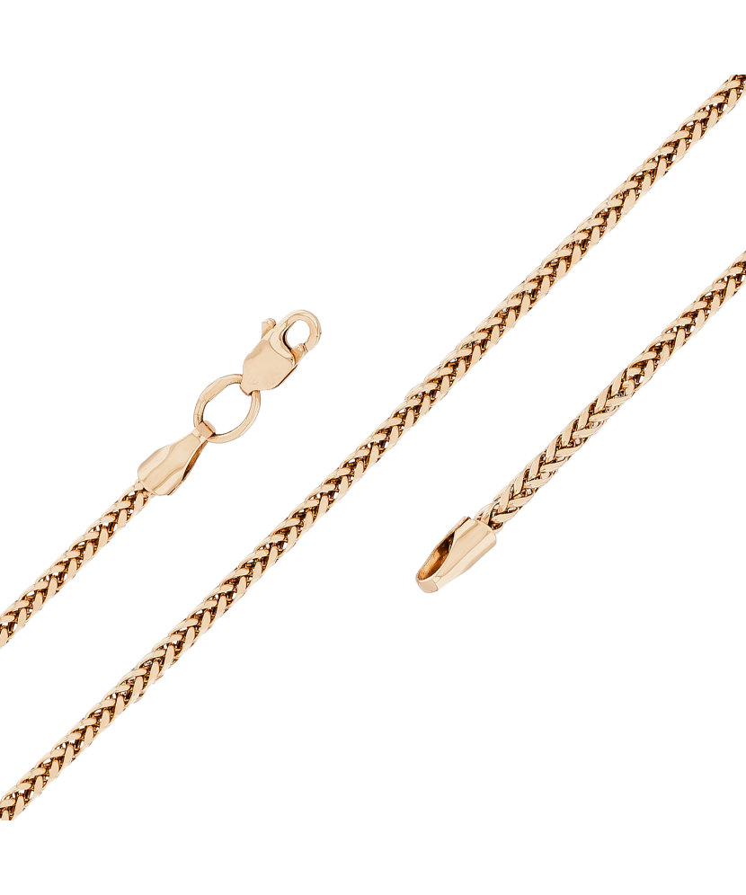 Zelta ķēdīte "Spiker" 1.8mm - Goldinga