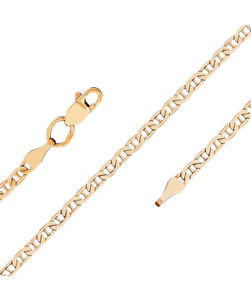 Zelta ķēdīte "Marina" 2,1mm - Goldinga