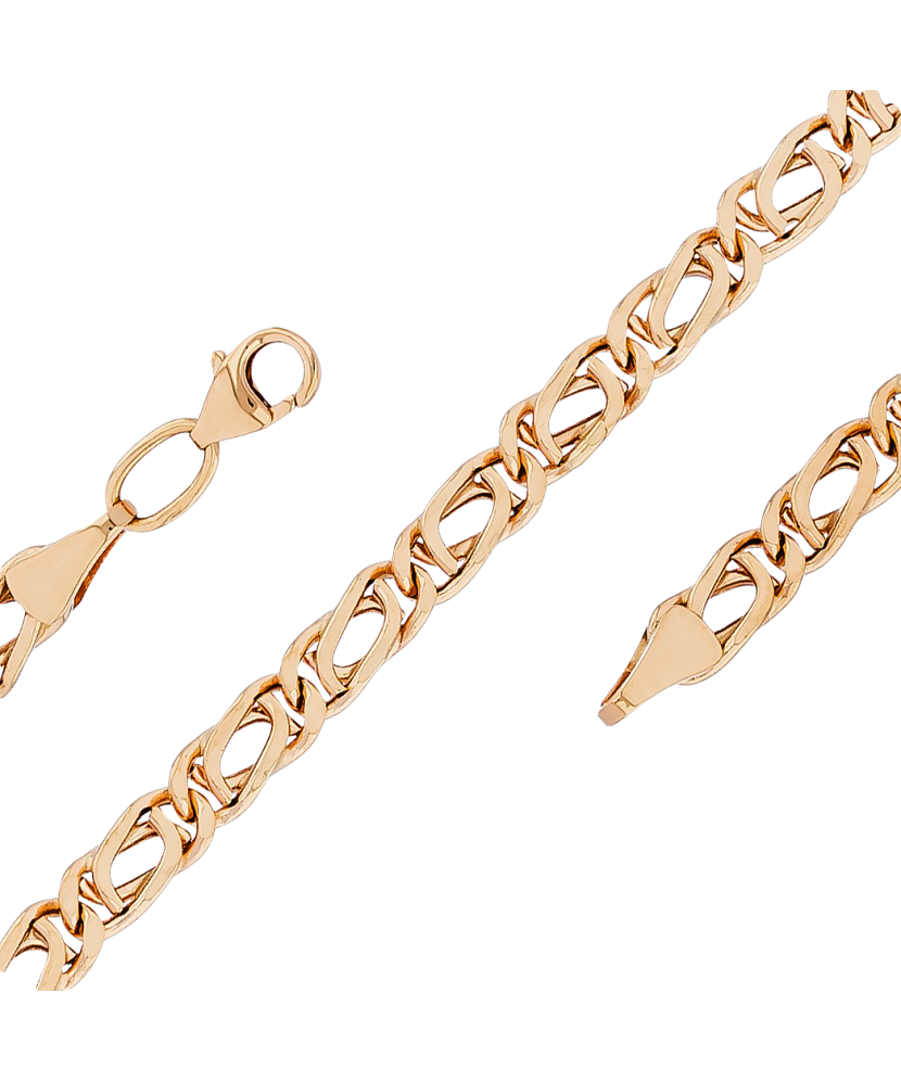 Zelta ķēdīte "Bird's eye" 4mm - Goldinga