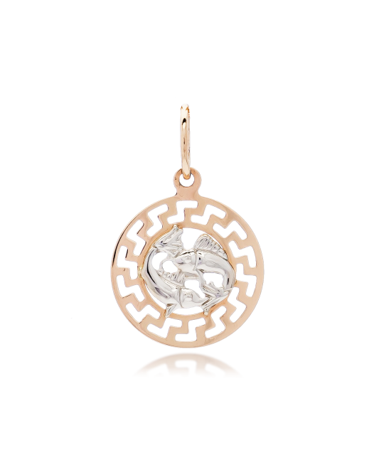 Золотой подвеска "Рыбы"