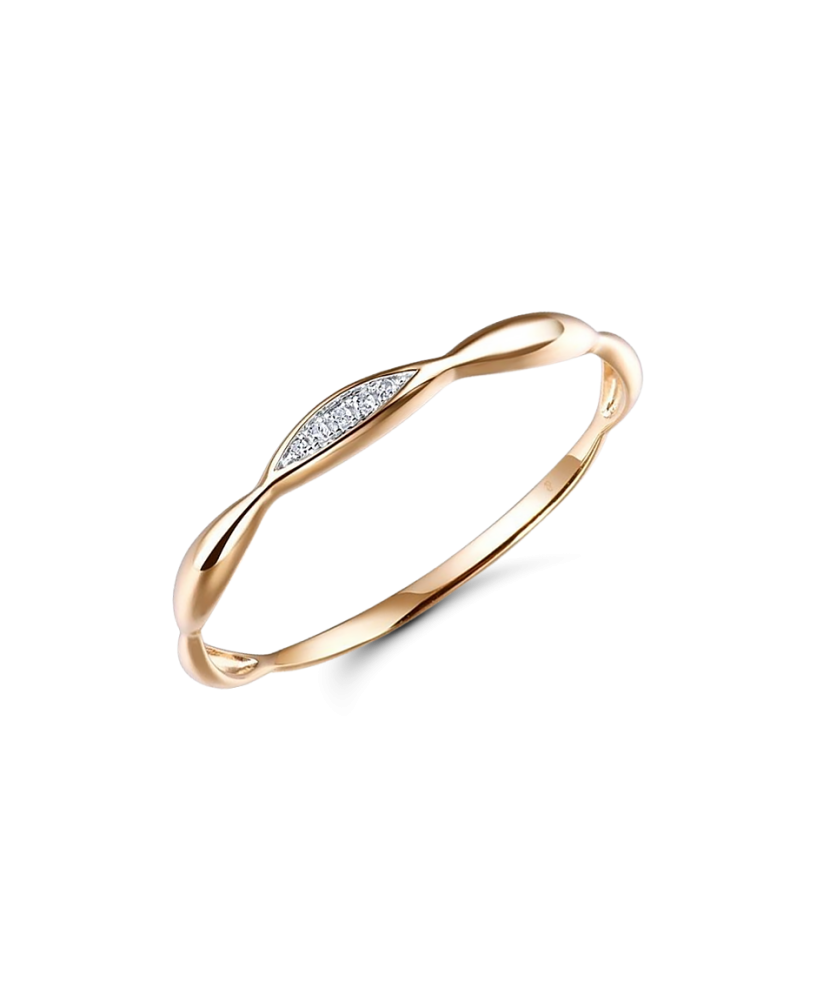 Zelta gredzens ar dimantiem - Goldinga