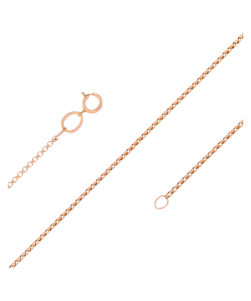 Zelta rokassprādze "Box" 1,4 mm - Goldinga