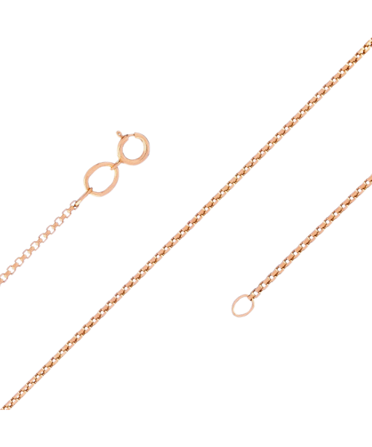 Zelta rokassprādze "Box" 1,4 mm - Goldinga