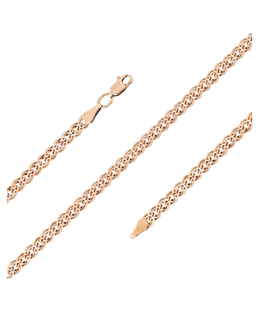 Zelta rokassprādze "Mona Lisa" 4.5mm - Goldinga