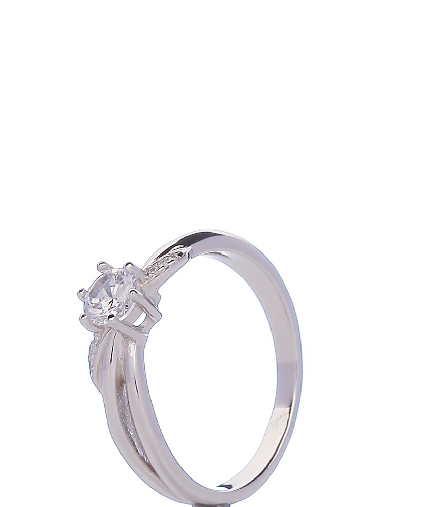 Sudraba gredzens ar cirkonijiem - Sidabriniai žiedai - Goldinga