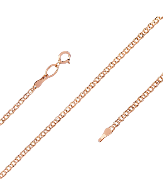 Zelta rokassprādze "Mona Liza" 2,2mm - Goldinga