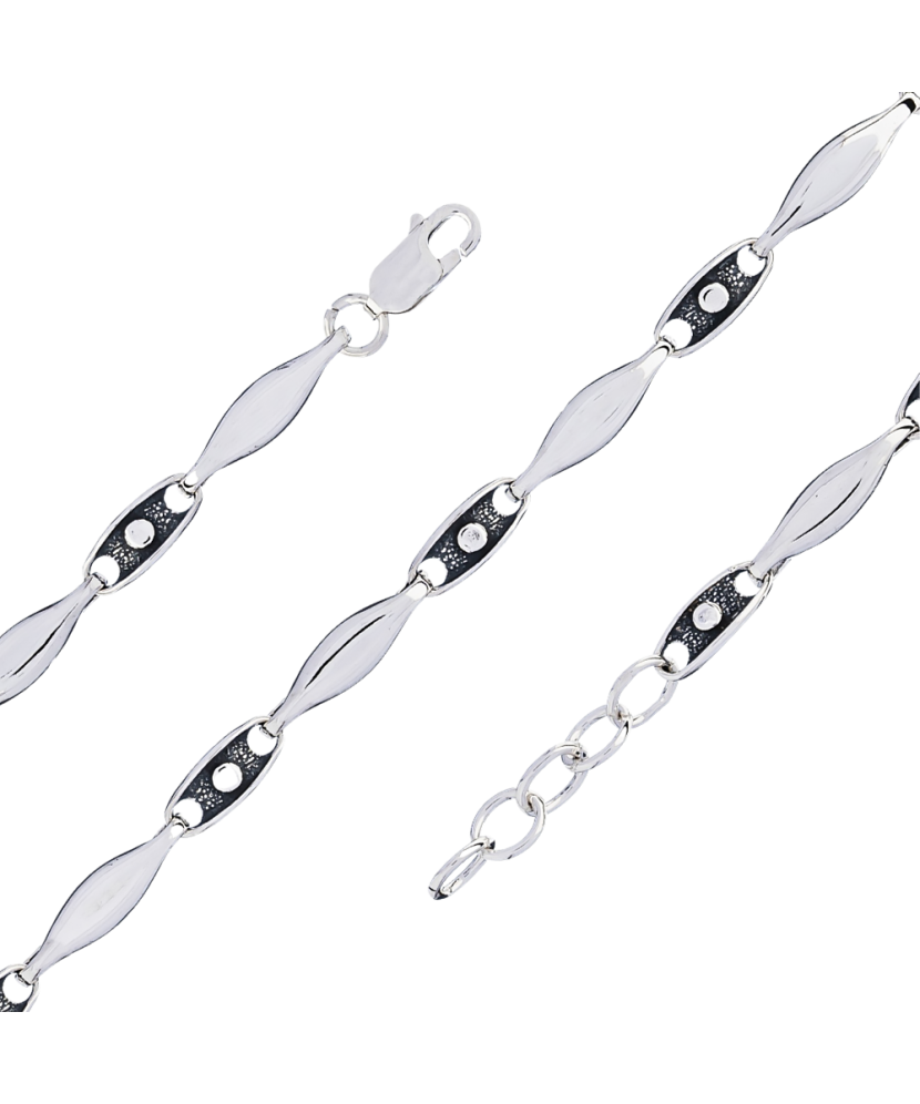 Sudraba rokassprādze - Goldinga