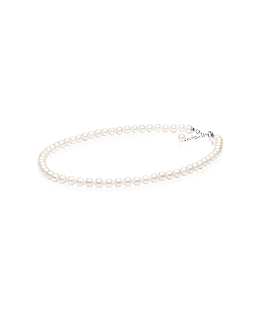 Pērļu kaklarota Ar sudrabu - Goldinga