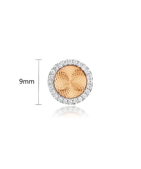 Zelta piekariņš ar cirkonijiem - Goldinga