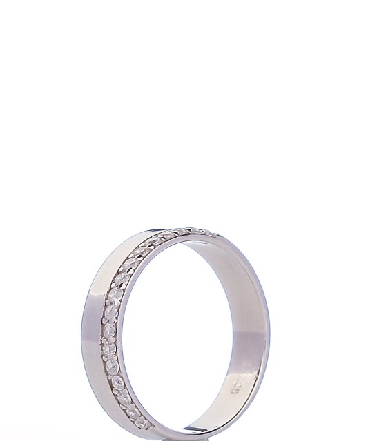 Sidabrinis žiedas su cirkoniais - Sidabriniai žiedai - Goldinga