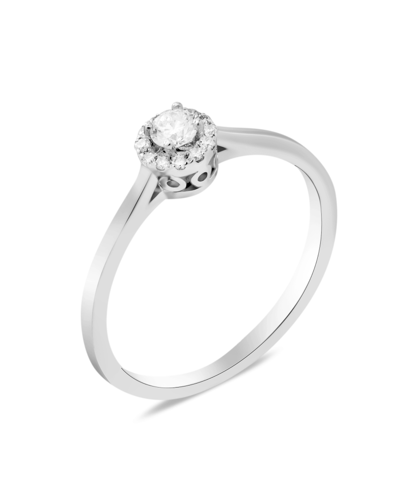 Sudraba gredzens ar cirkonijiem - Goldinga