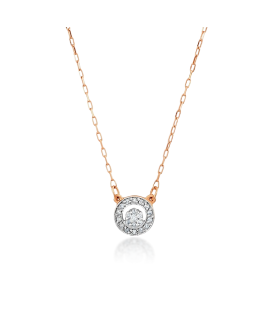 Zelta ķēdītes ar dimanta piekariņu - Goldinga