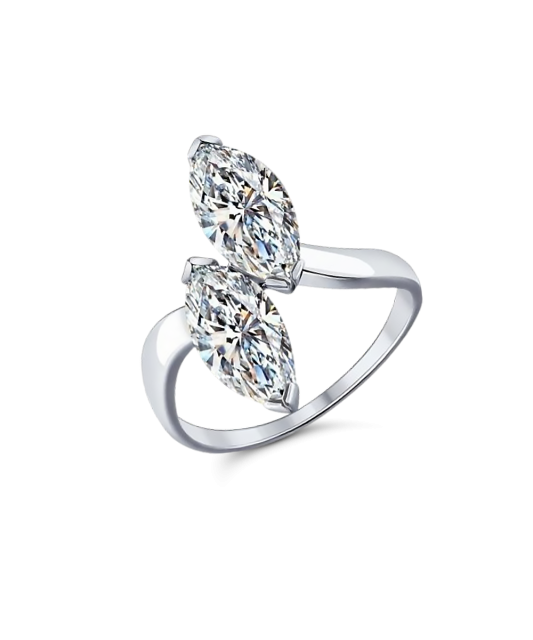 Sudraba gredzens ar cirkonijiem - Goldinga