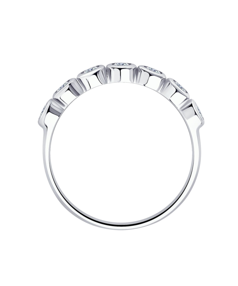 Sudraba gredzens ar cirkonijiem - Goldinga