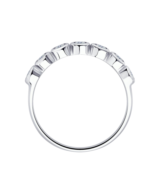 Sudraba gredzens ar cirkonijiem - Goldinga