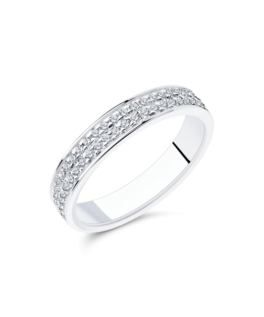 Sudraba gredzens ar cirkonijiem - Goldinga