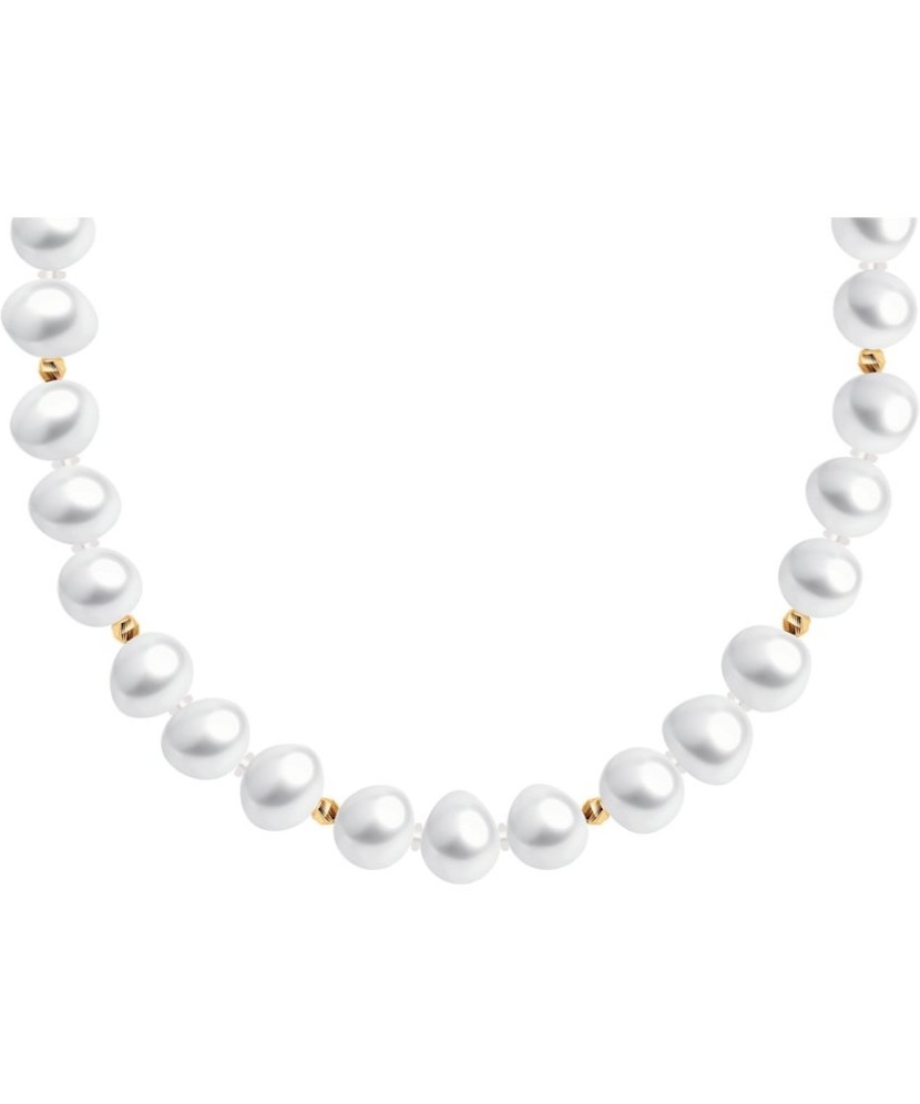 Pērļu kaklarota ar zeltu - Pērļu kaklarotas - Goldinga