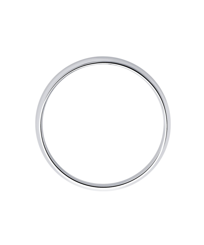 Серебряное обручальное кольцо 4mm