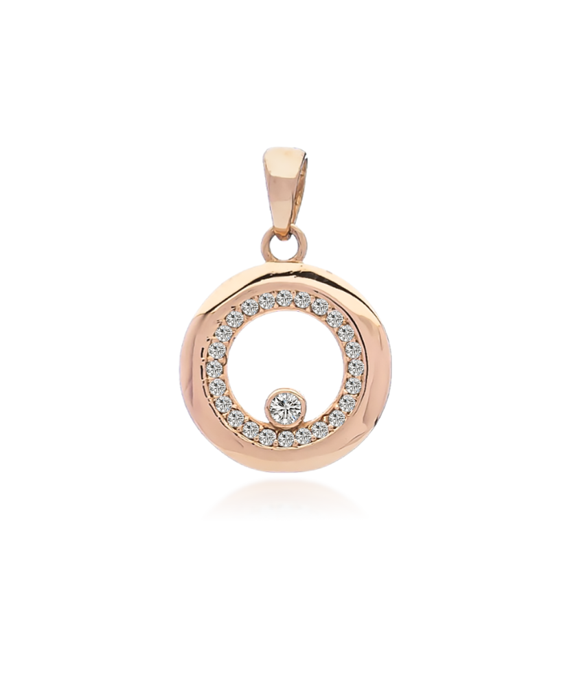 Zelta piekariņš ar cirkonijiem - Goldinga