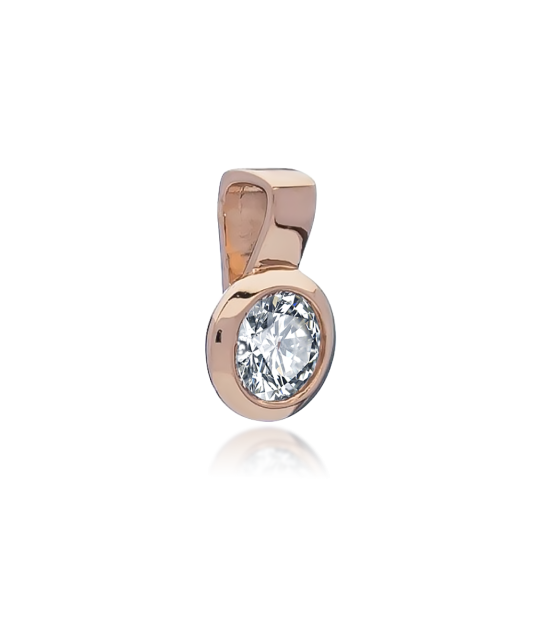 Zelta piekariņš ar cirkoniju - Goldinga