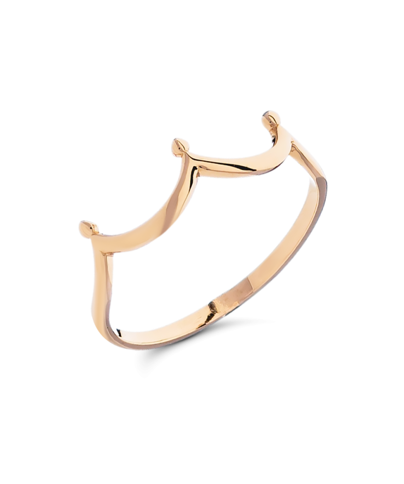 Золотое кольцо "Корона"