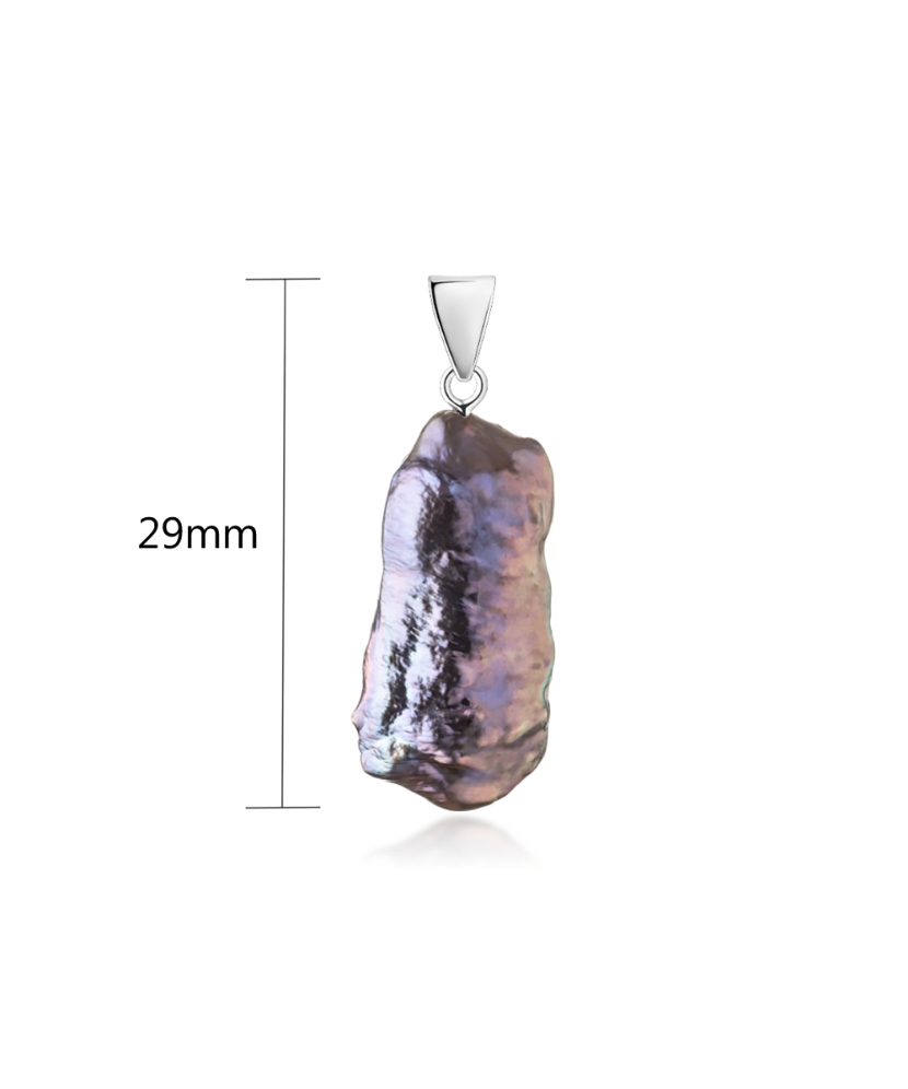 Sudraba piekariņš ar pērli - Goldinga