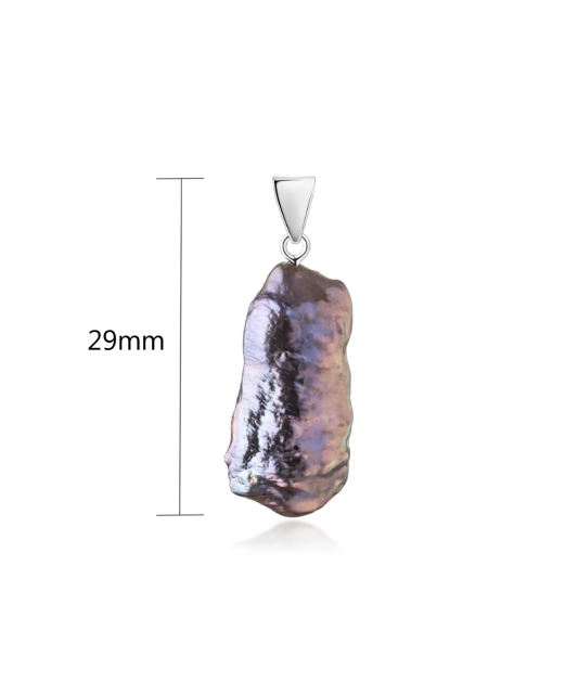 Sudraba piekariņš ar pērli - Goldinga