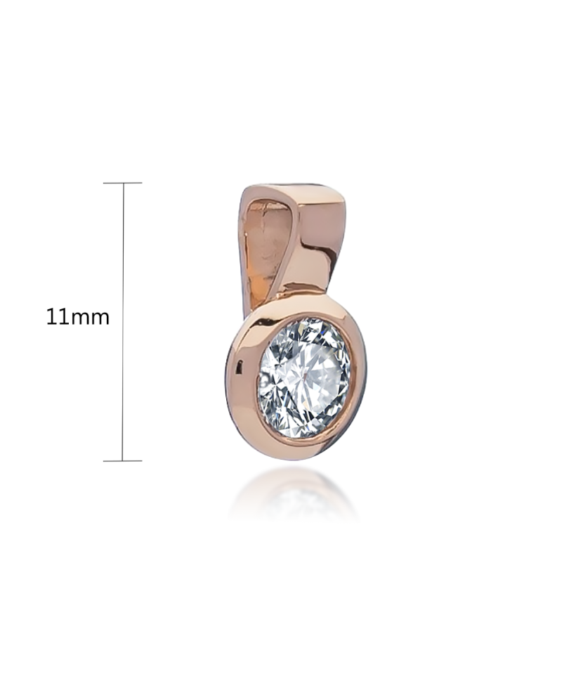 Zelta piekariņš ar cirkoniju - Goldinga