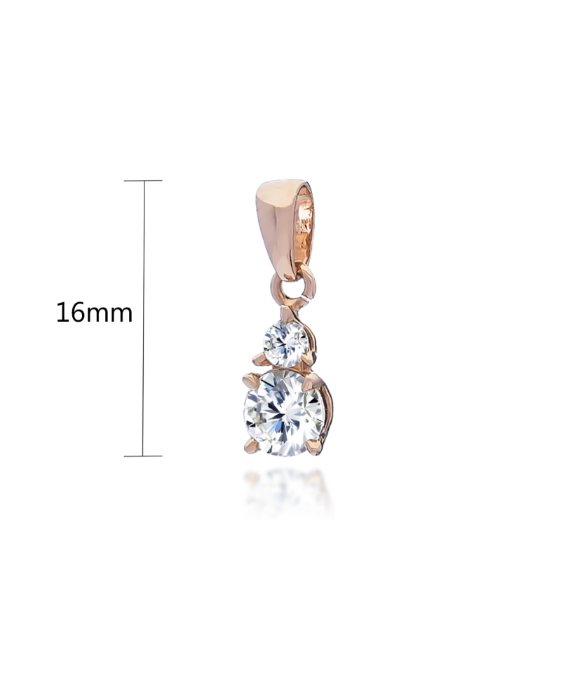 Zelta piekariņš ar cirkonijiem - Goldinga