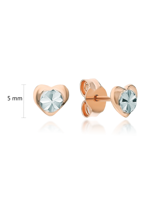 Zelta auskari "Sirsniņas" - Goldinga