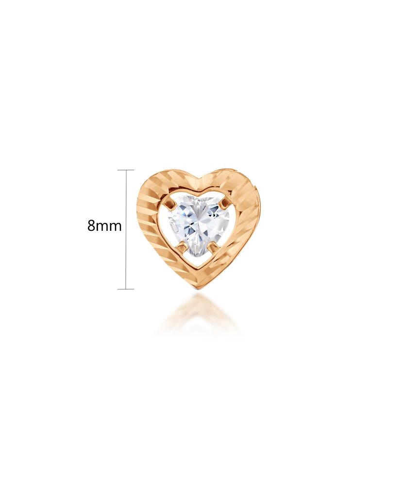 Zelta piekariņš ar cirkoniju - Goldinga