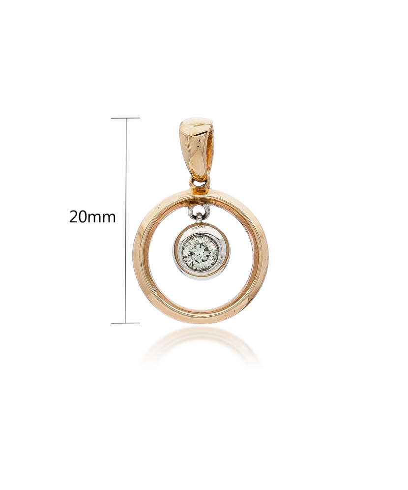 Zelta piekariņš ar briljantu - Goldinga