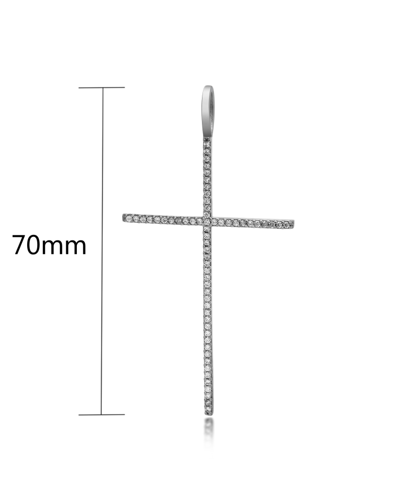 Sudraba piekariņš ar cirkonijiem - Goldinga