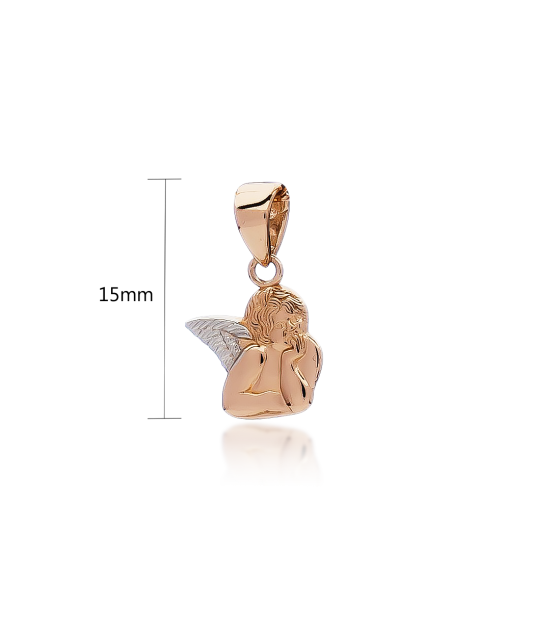 Золотой подвеска "Ангел"