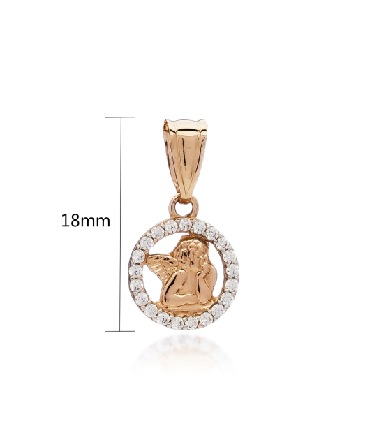 Zelta Piekariņš Ar Cirkoniju - Goldinga