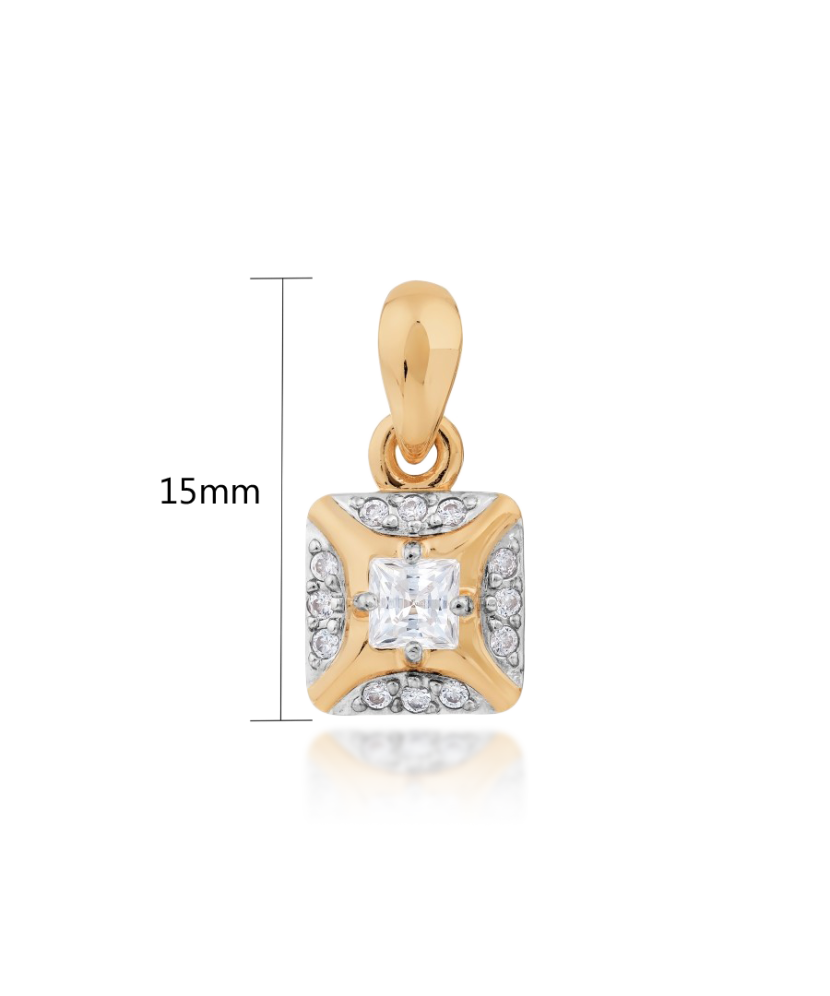 Zelta piekariņš ar kristāliem - Goldinga