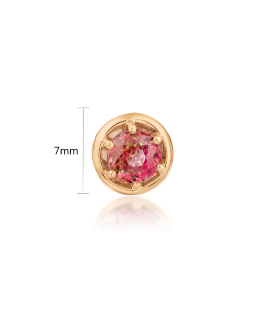 Золотой подвеска с цирконом