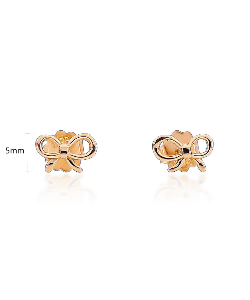 Zelta auskari "Lentīte" - Goldinga