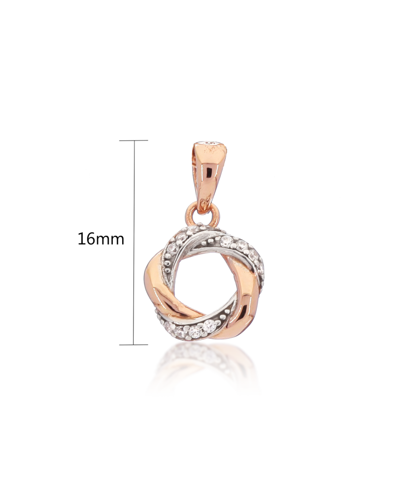 Zelta piekariņš ar cirkonijiem - Goldinga