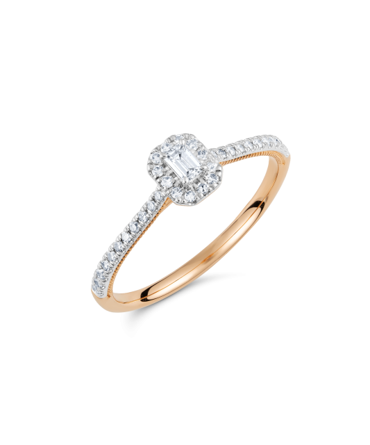 Zelta gredzens ar dimantiem - Goldinga